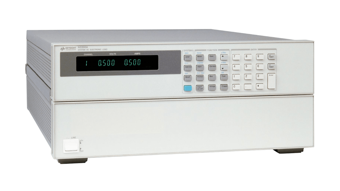 Keysight N3300 Elektronische Last, 0 → 600 W, 12 → 120 A / 6 → 60 V