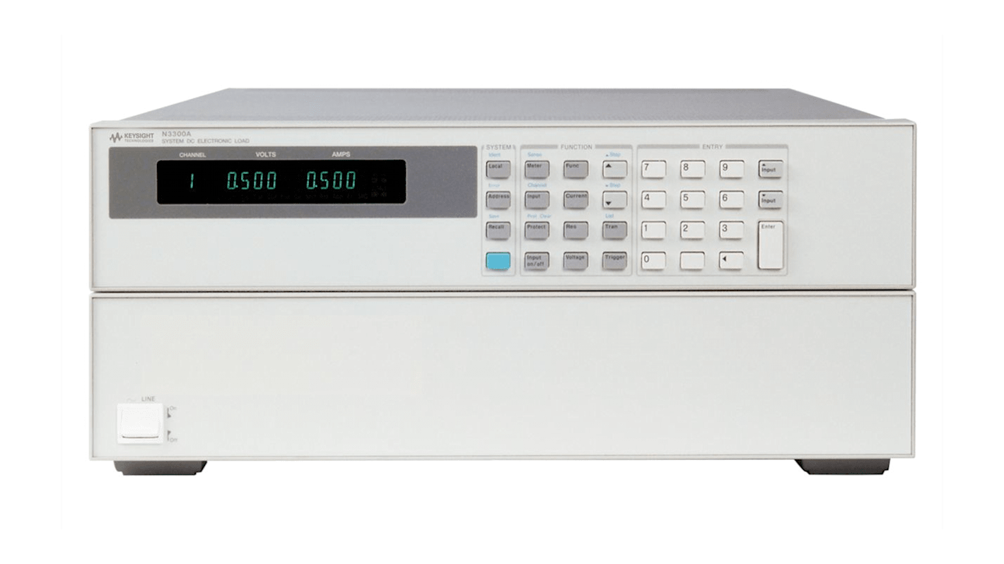 Keysight Technologies 电子负载 ,恒定0 → 300 W,恒定0 → 60 v,恒定0 → 60 a, N3000A系列