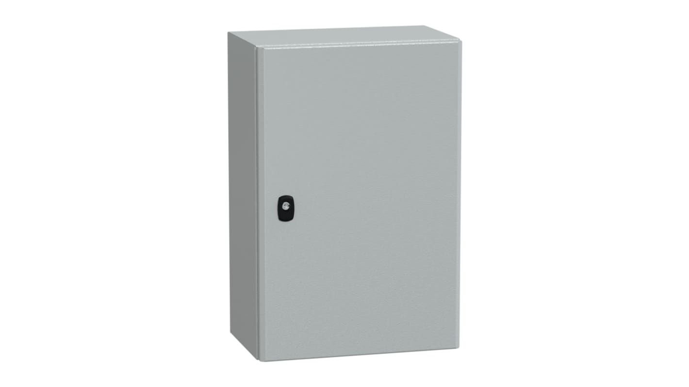 Contenitore a parete con portello Piatta Schneider Electric in Acciaio 600 x 400 x 250mm, col. Grigio, IP66