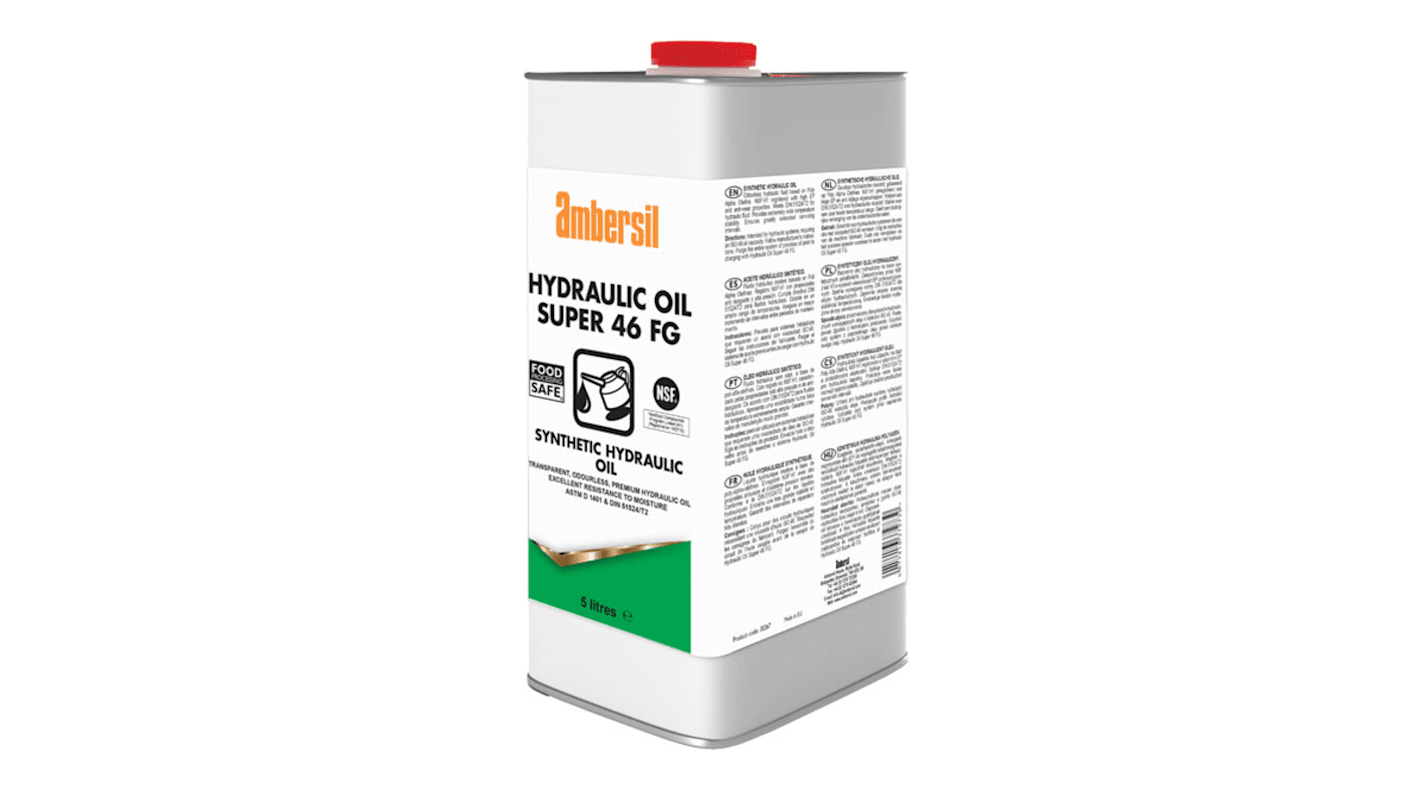 Ambersil Hydraulic Fluid 30267-002, 5 L, ISO Grade 46
