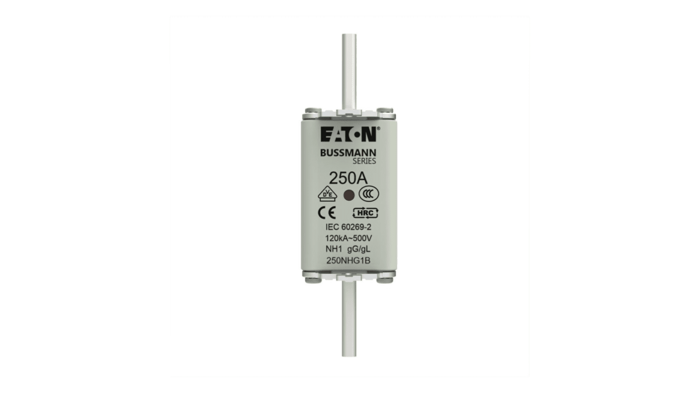 Eaton 250A NH Fuse, NH1, 500V
