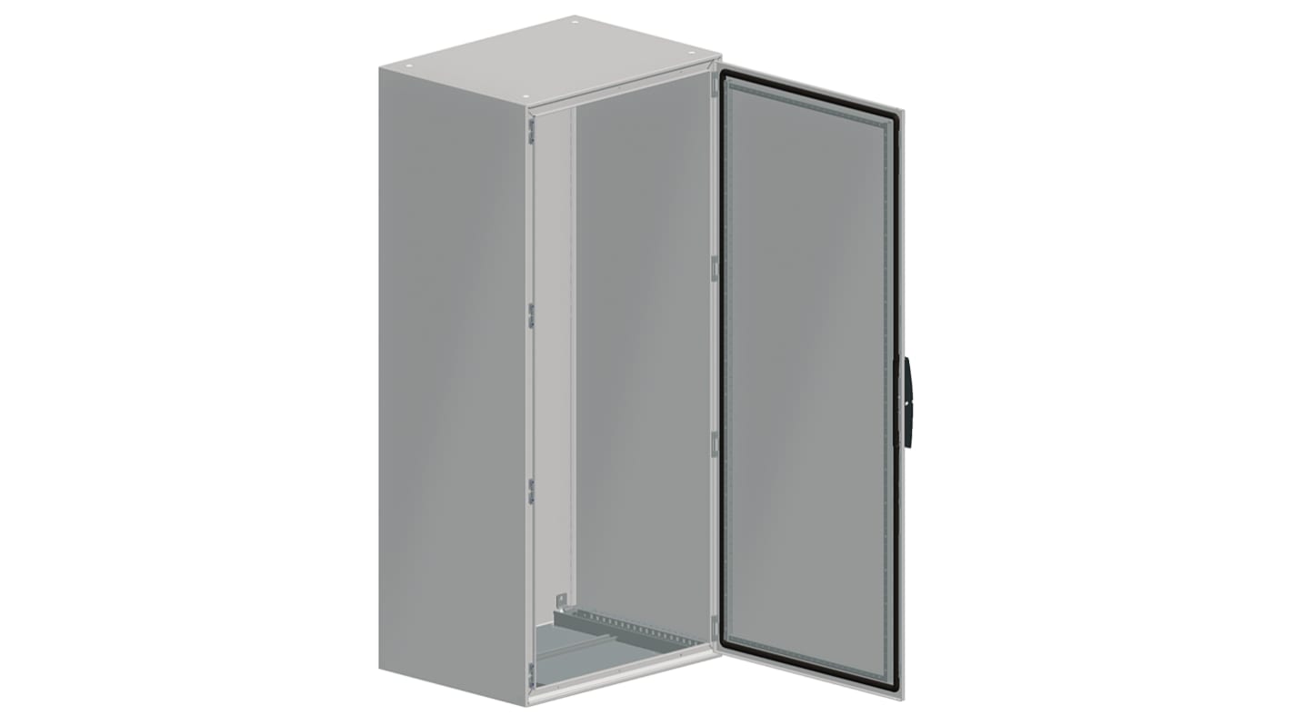 Schneider Electric PanelSeT SM Series Steel Single-Door-Door Floor Standing Enclosure, Opaque Door, IP55, 1800 x 1000 x