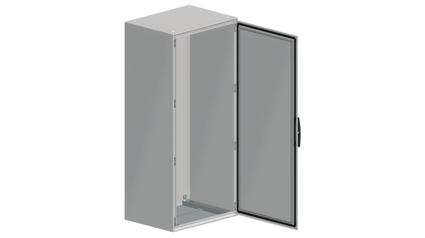 Coffret individuel à simple porte Schneider Electric Spacial SM en Acier Gris, IP55, 1800 x 1000 x 400mm