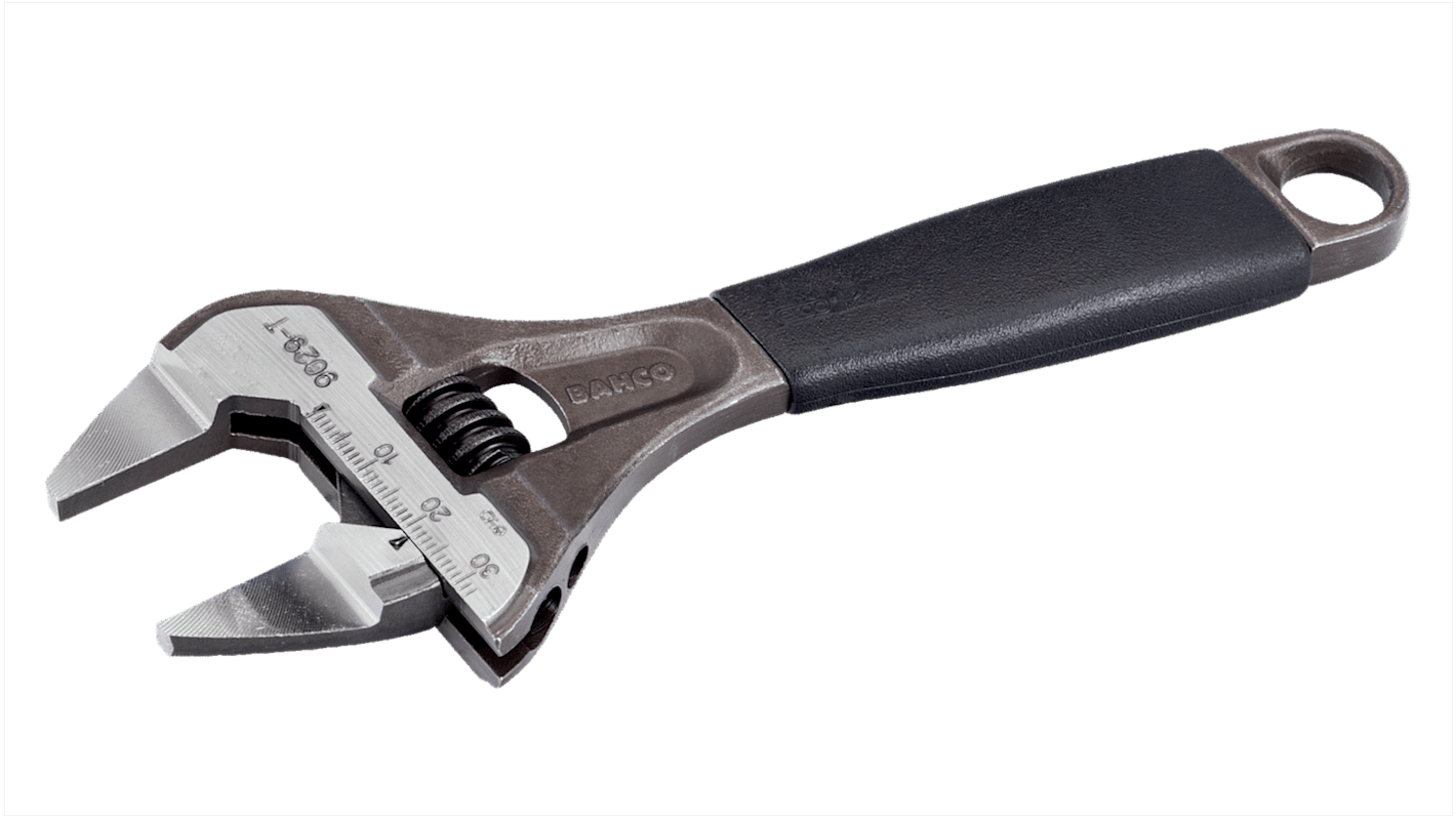 Bahco Adjustable Spanner 218 mm Overall 38mm Jaw Capacity Plastic Handle