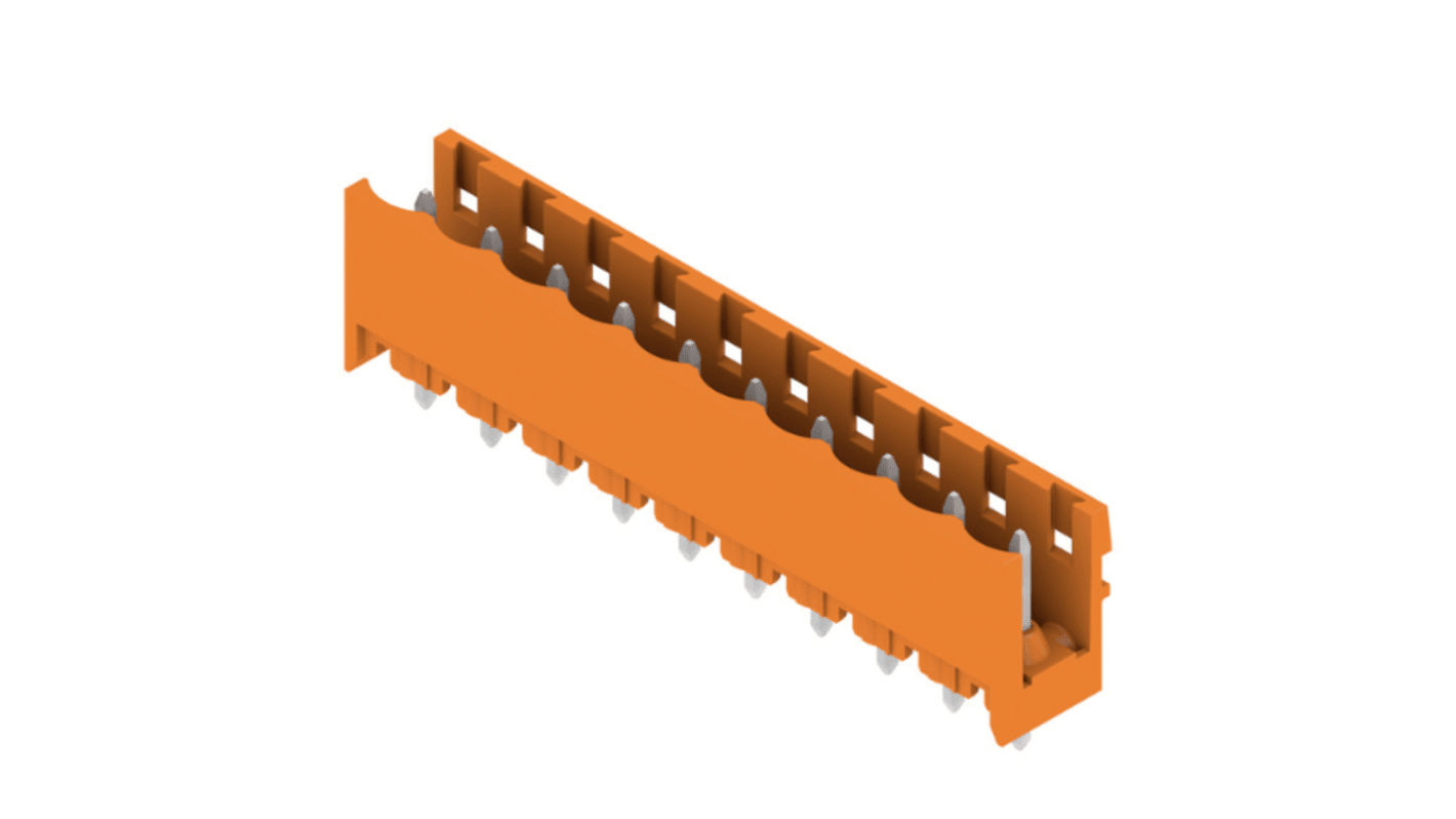 Weidmuller, 5.08mm Pitch, SL, 10 Way, , Pluggable Terminal Block, Header, Through Hole, Solder Termination, 1146530000