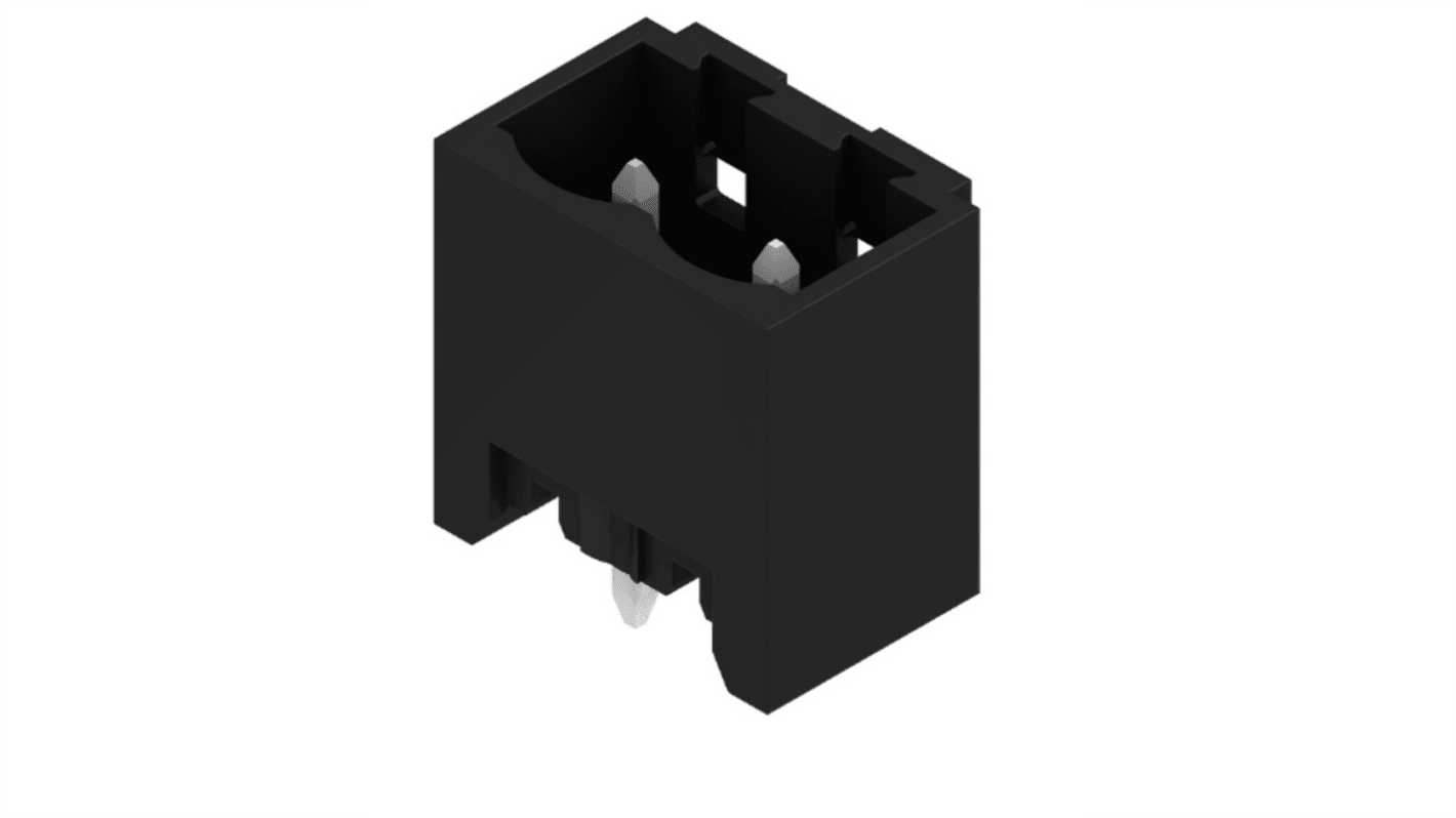 Weidmuller, 5.08mm Pitch, OMNIMATE SL, 2 Way, , Pluggable Terminal Block, Header, Through Hole, Solder Termination,