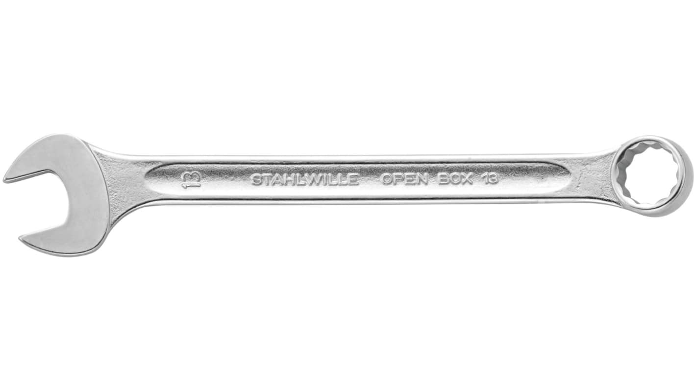 STAHLWILLE Combination Spanner, 13mm, Metric, Double Ended, 160 mm Overall