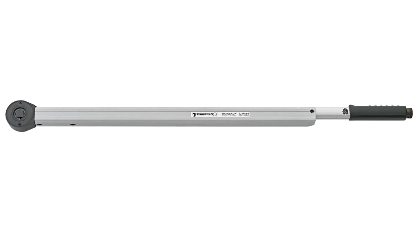 STAHLWILLE 721Nf Click Torque Wrench, 160 → 800Nm, 3/4 in Drive, Square Drive