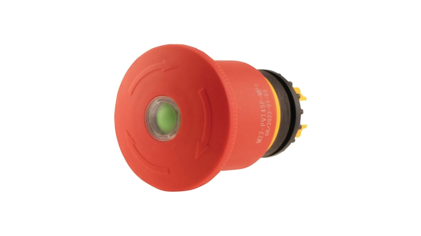 Eaton RMQ Titan M22 Nødstopstrykknap Rød 22mm