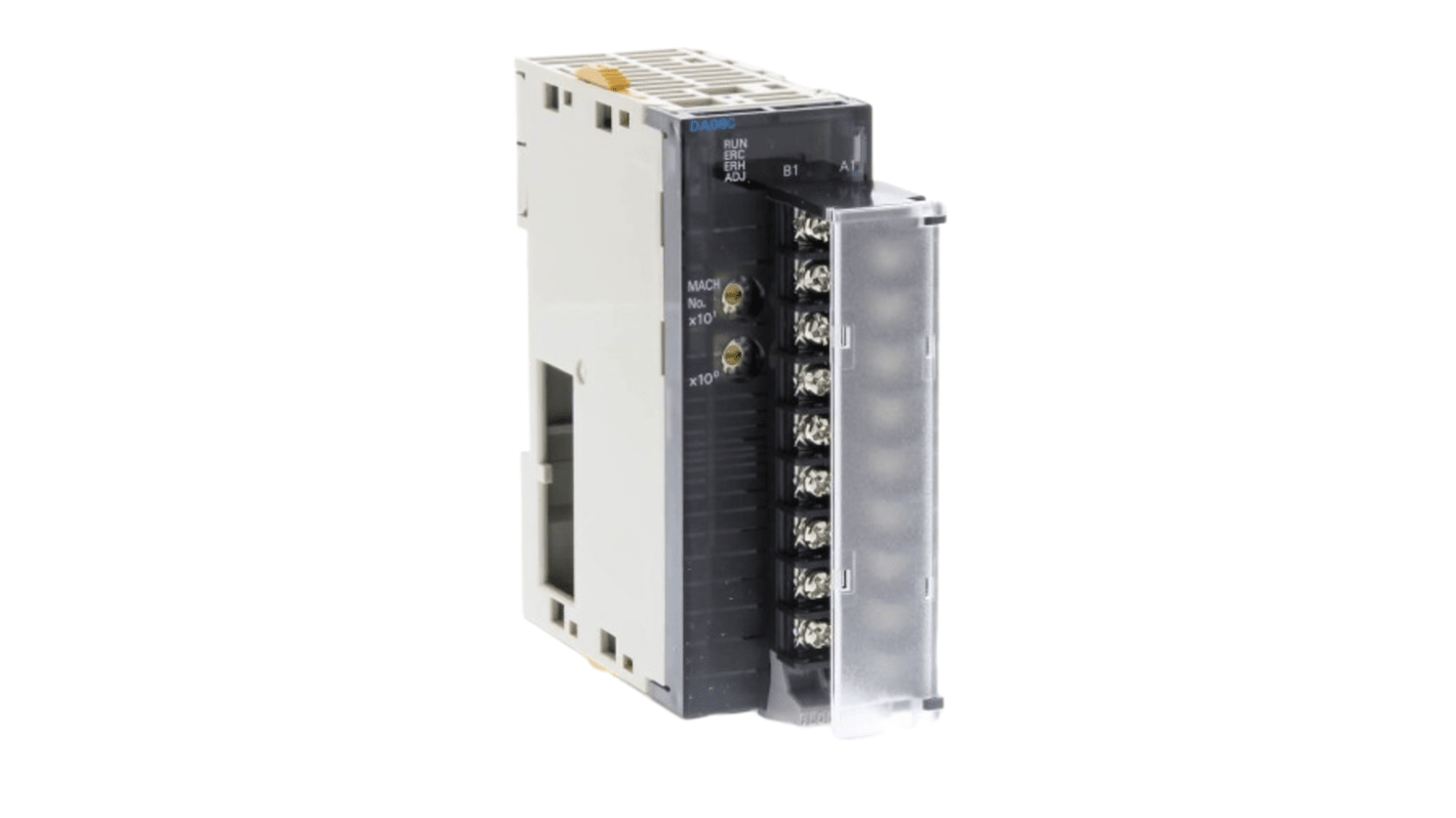 Moduł PLC We/Wy Omron Moduł PLC We/Wy CJ Analogowy do sterownika PLC Seria CJ1W CJ1W-DA08C 90 x