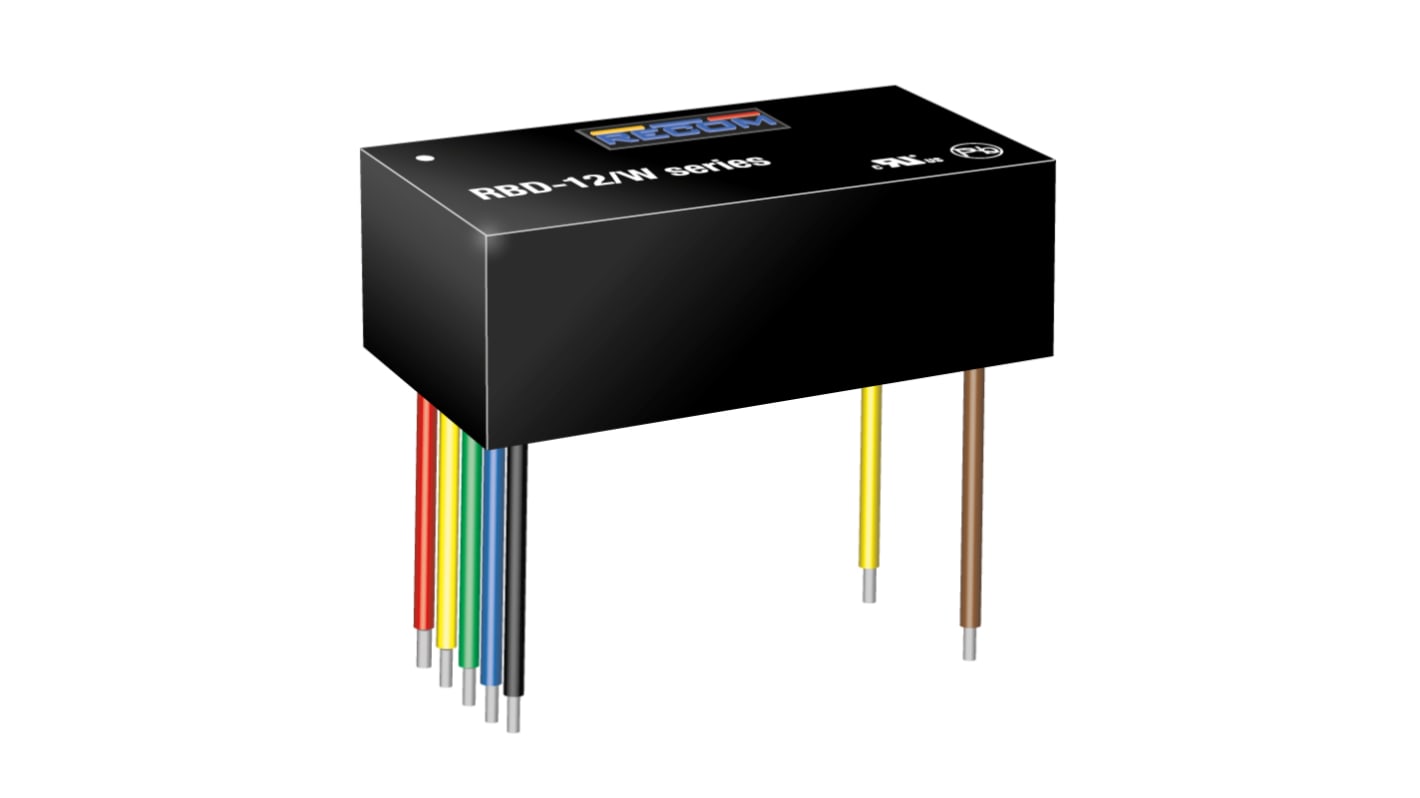 Driver LED Recom, 28W, IN 8 → 36V, OUT 2 → 56V, 0 → 500mA