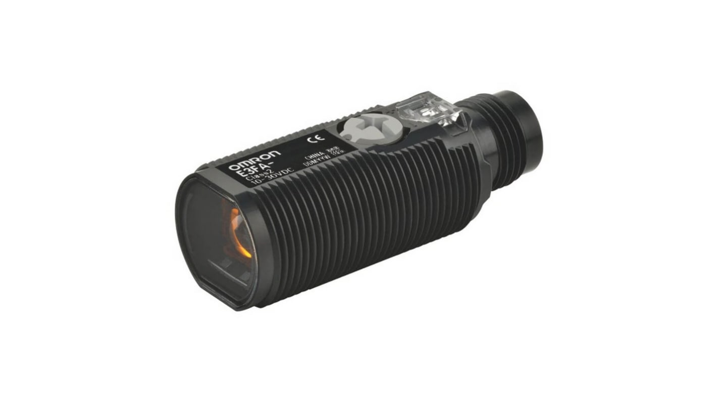 Rs-Online Sensore fotoelettrico Cilindrico Omron rilevamento 100 mm → 500 mm uscita PNP