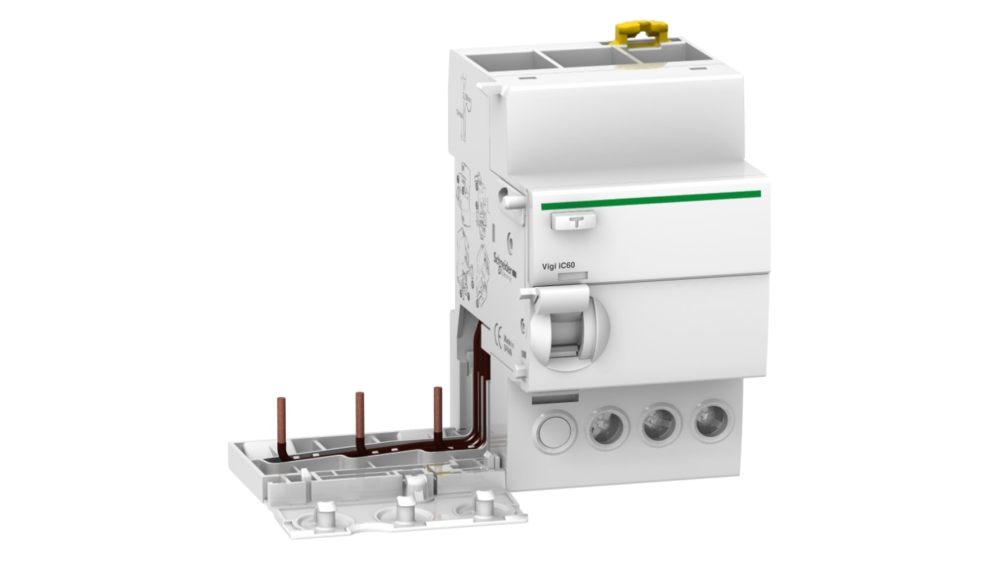 Schneider Electric iC60 RCD, 25A, 3 Pole, 300mA, 230 → 415V ac