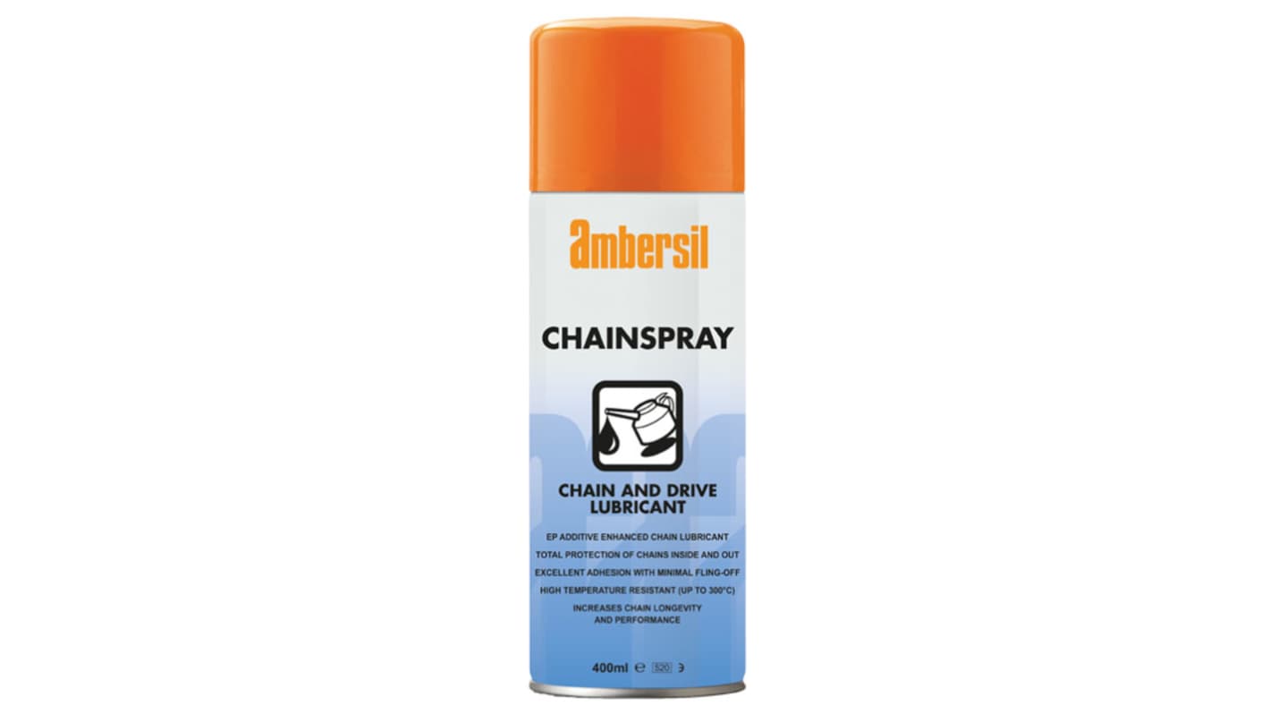 Lubricante Ambersil Moly Chain, Aerosol de 400 ml