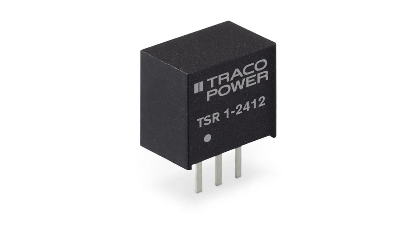 TRACOPOWER Switching Regulator, Through Hole, 1.2V dc Output Voltage, 4.6 → 36V dc Input Voltage, 1A Output
