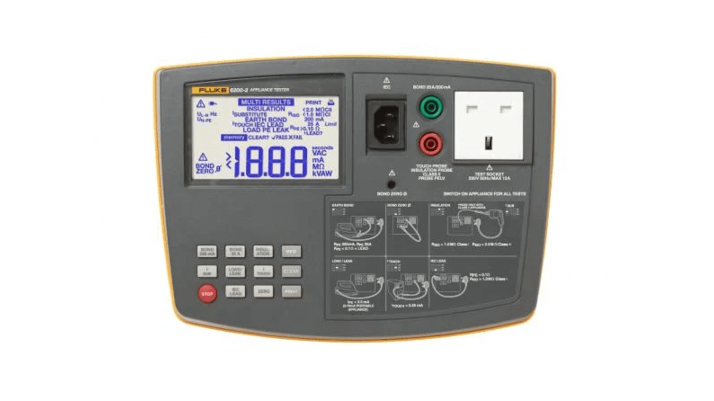 Fluke 6200-2 PAT Testing Kit, Class I, Class II Test Type