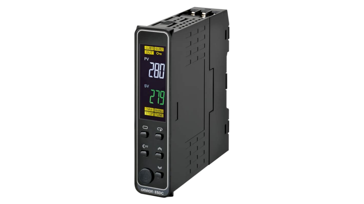 オムロン 温度調節器 (PID制御) SSR、ソリッドステートリレー、ロジック出力数:2. E5DC-QX2ASM-000