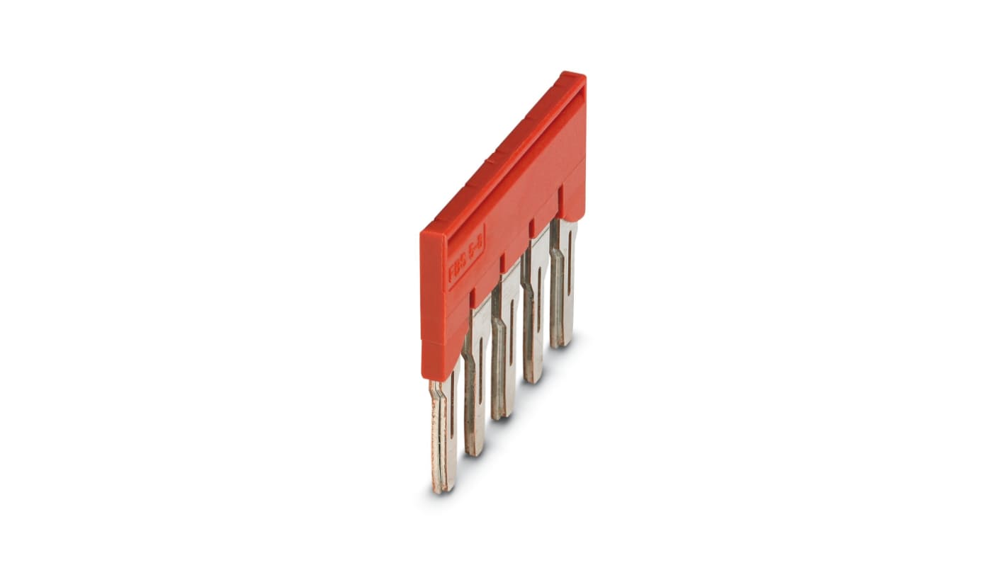 Phoenix Contact FBS5-8 Series Plug-in Bridge for Use with Modular Terminal Block