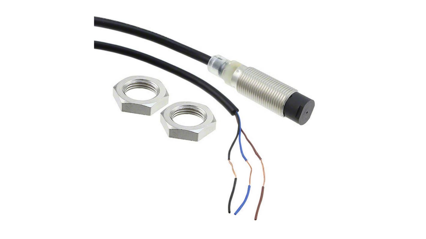 Rs-Online Sensore di prossimità Cilindro filettato Omron M12 rilevamento 8 mm 12 → 24 V c.c