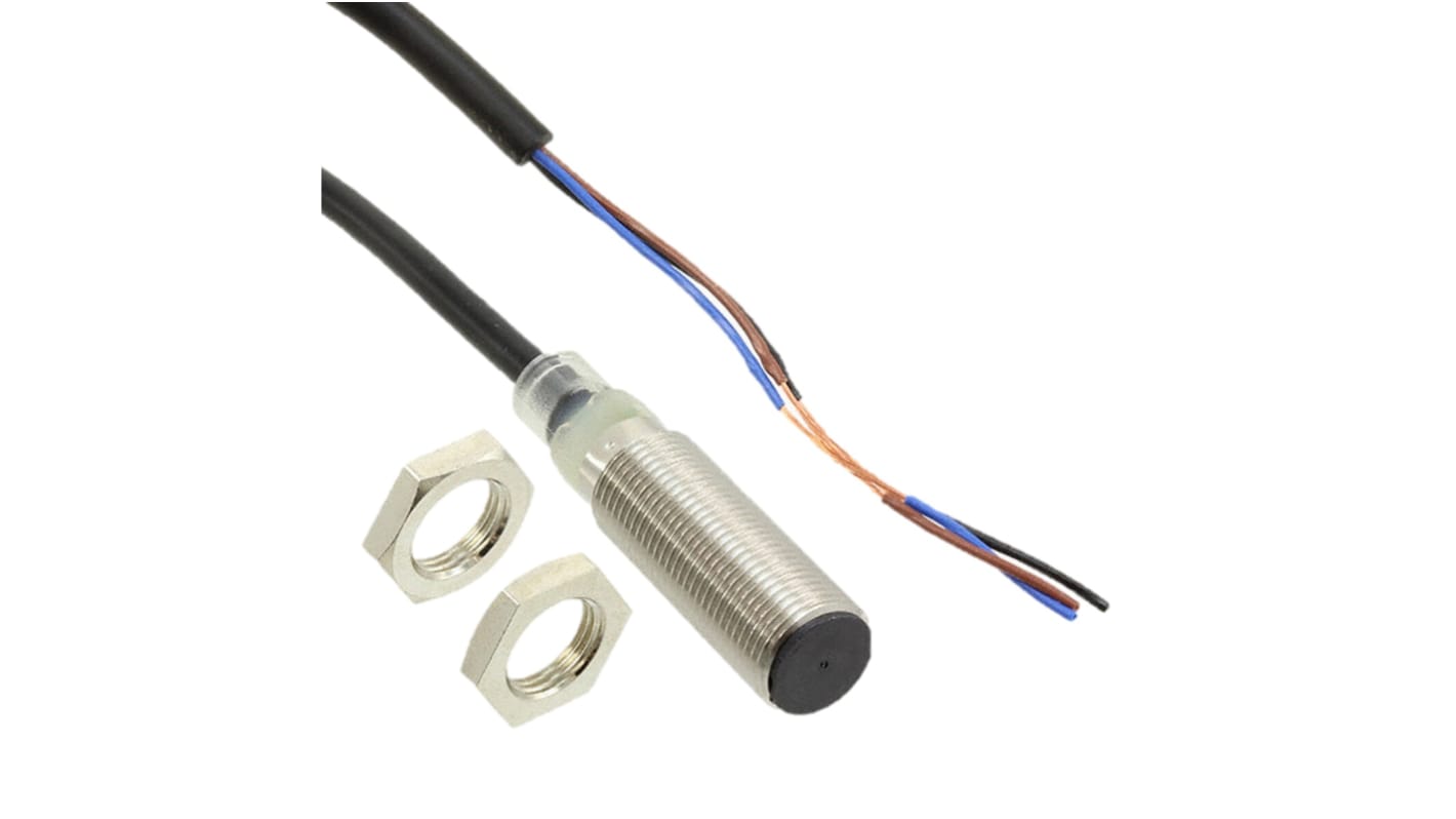 Rs-Online Sensore di prossimità Cilindro filettato Omron M12 rilevamento 4 mm 12 → 24 V c.c