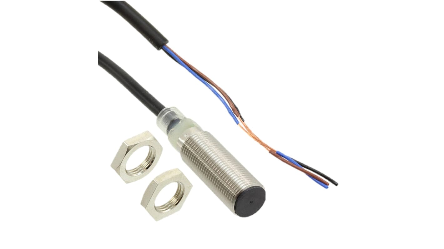 Rs-Online Sensore di prossimità Cilindro filettato Omron M12 rilevamento 4 mm 12 → 24 V c.c