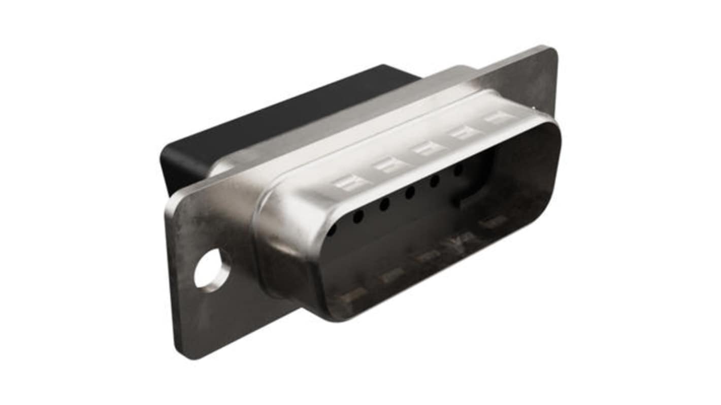 FCT from Molex FL 15 Way Cable Mount D-sub Connector Plug, 2.84mm Pitch