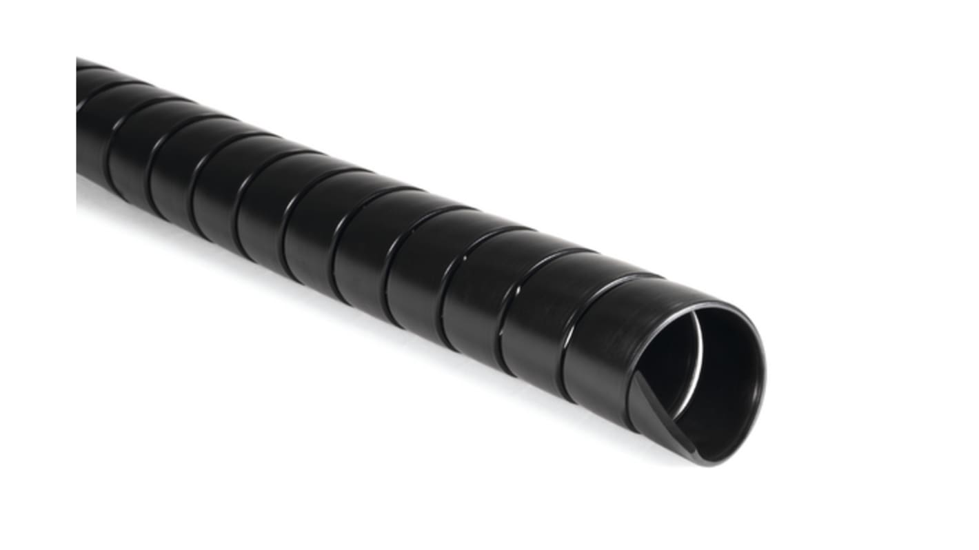 HellermannTyton Spiral Wrap, I.D 15mm, 18mm PP SPF Series