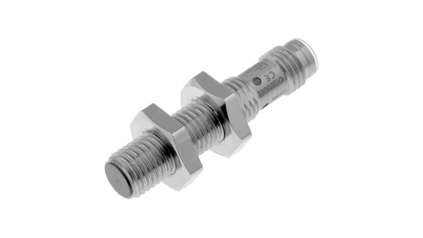 Rs-Online Sensore di prossimità Cilindro filettato Omron M8 rilevamento 2 mm 10 → 32 V c.c