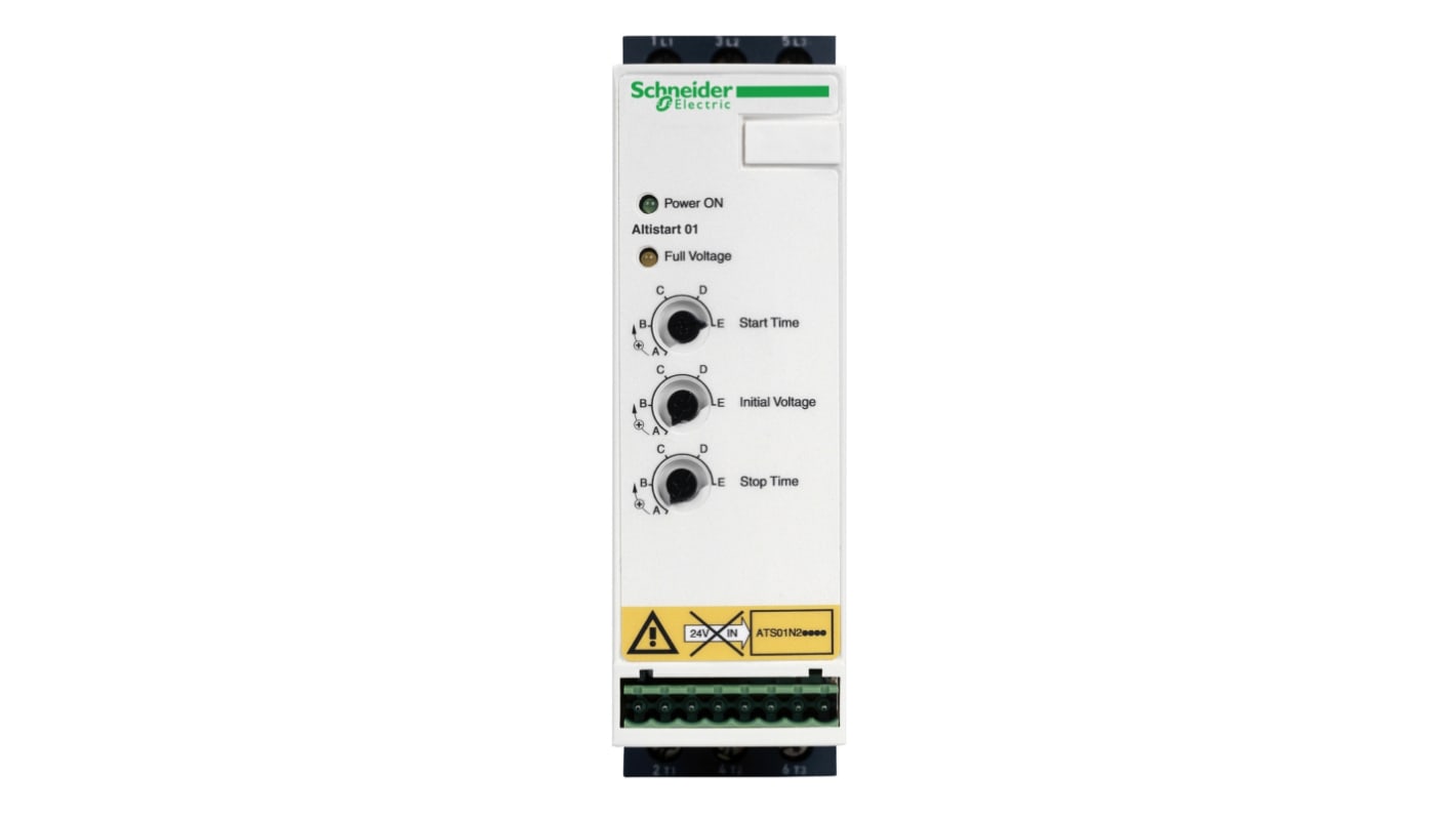 Schneider Electric Altistart 01 Soft Start, , 7.5 kW, 240 V ac, 3 Phase, IP20