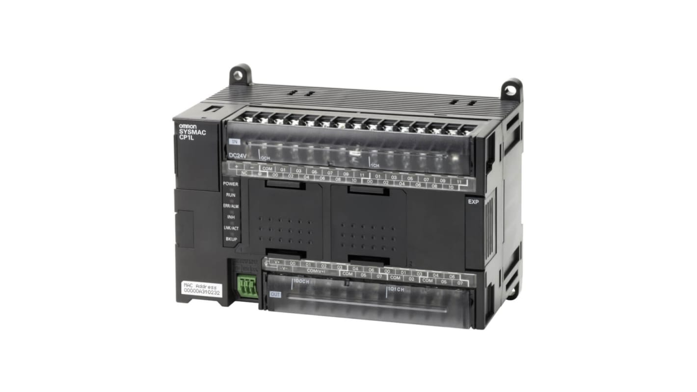 Rs-Online CPU PLC Omron CP1L-EM ingressi: 24 uscite: 16 40 I/O 20 4 → 26 4 V c.c