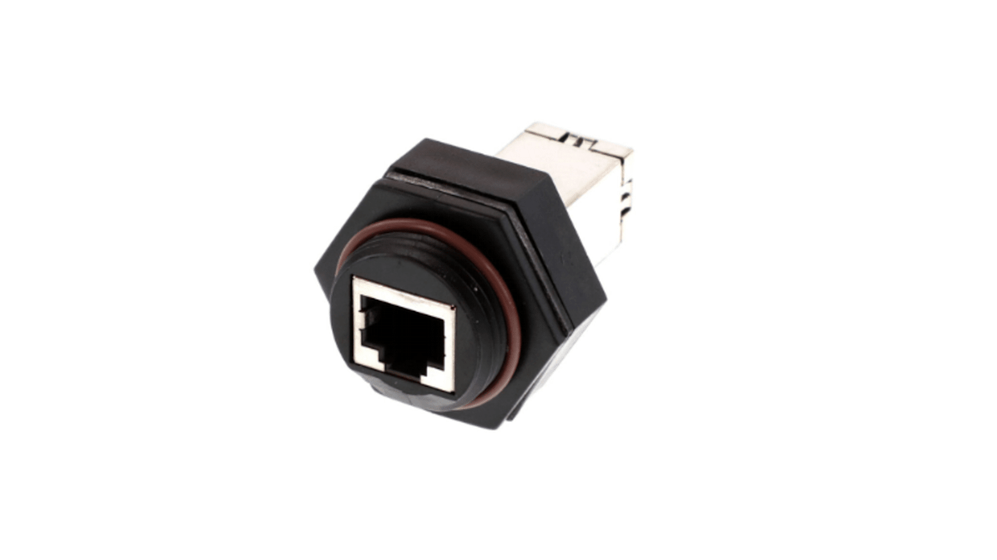 Molex 130055 Series Female RJ45 Connector, PCB Mount