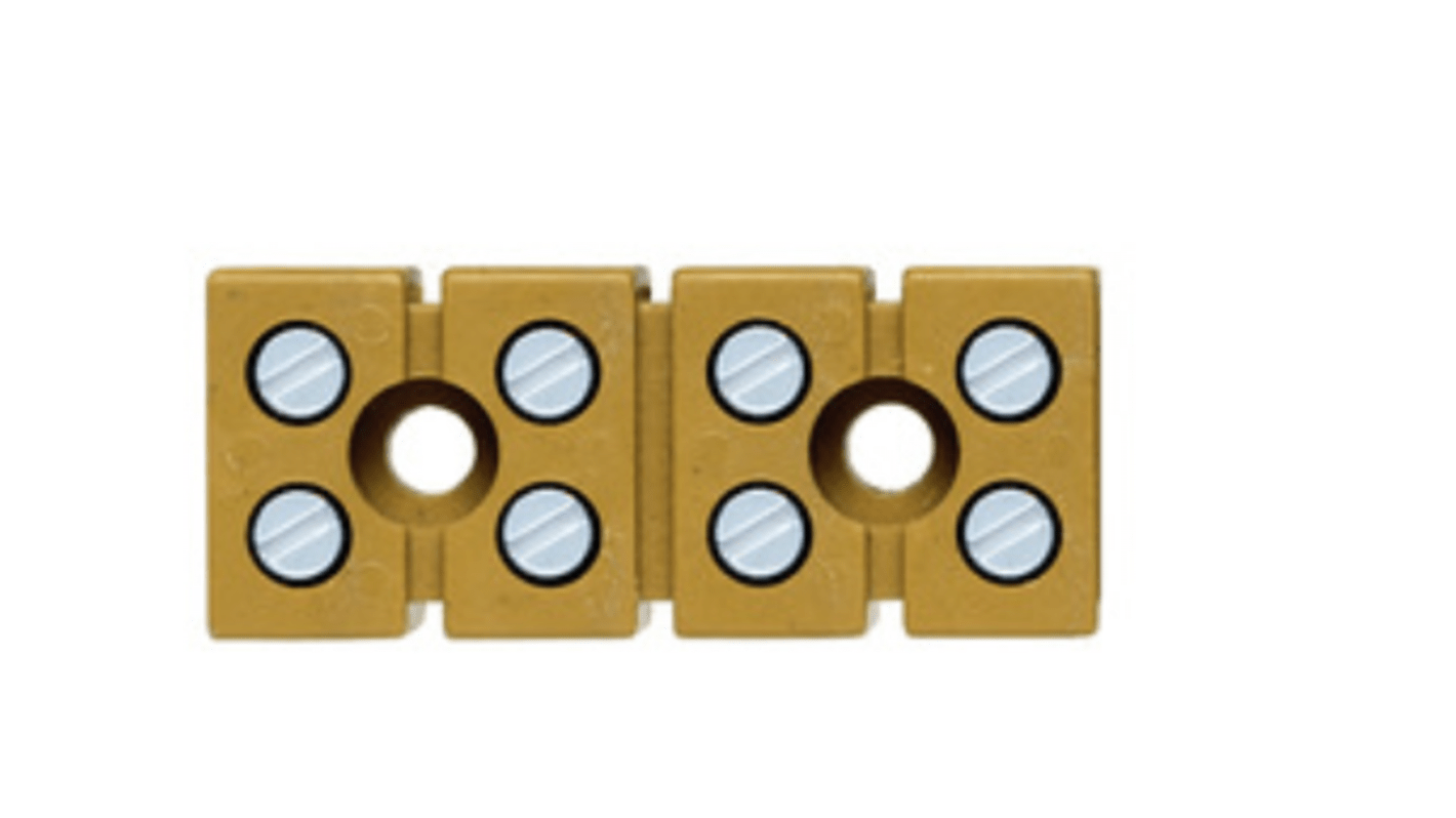 Weidmuller 0274020000 MK Series Yellow, 2.5mm², 4-Level, Screw Termination