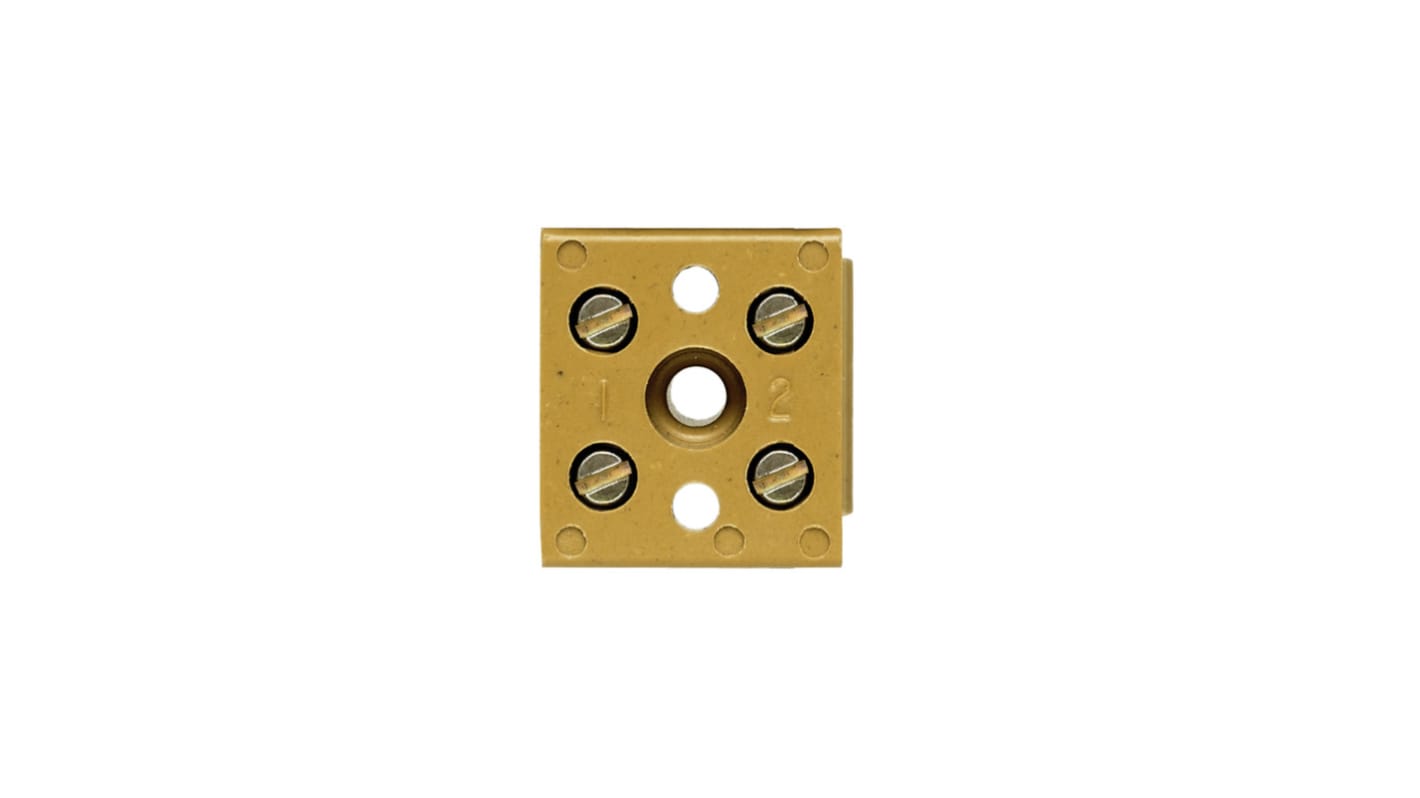 Weidmuller BK Series Terminal Strip, 2-Way, 32A, 22 → 12 AWG Wire