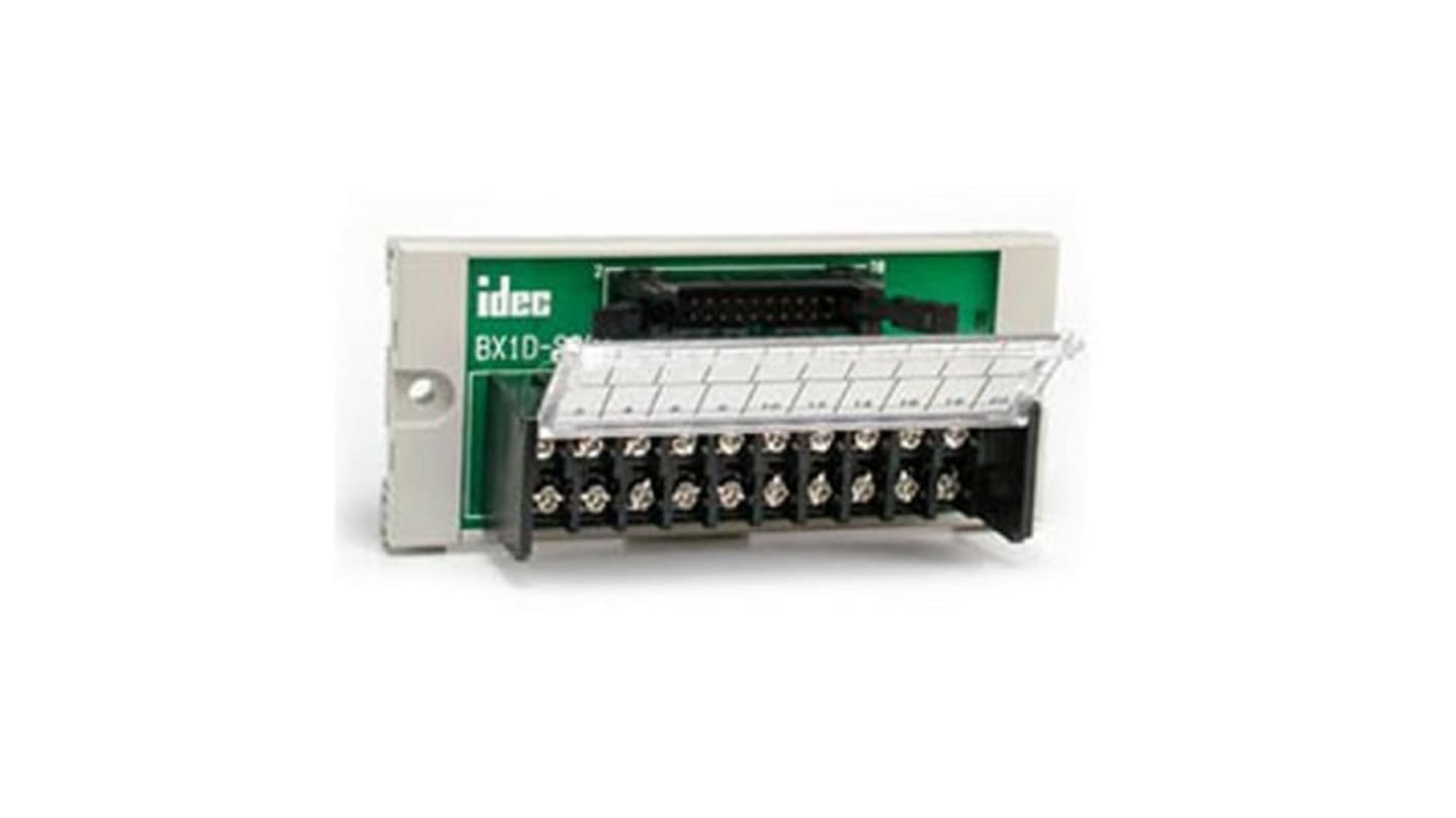 Idec BX Series DIN Rail Terminal Block, Screw Termination