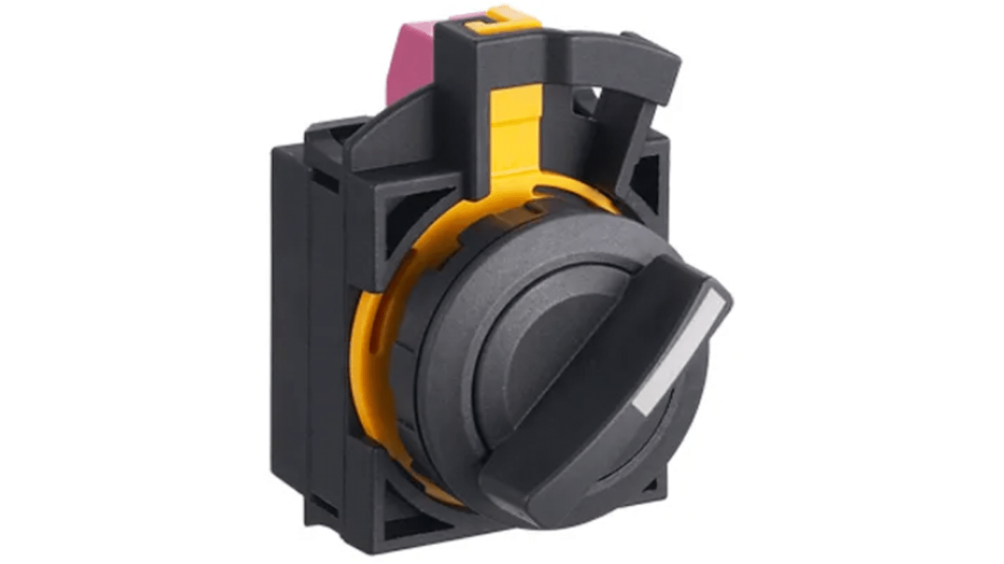 Idec Selector Switch - (1NO/1NC) 22mm Cutout Diameter 3 Positions