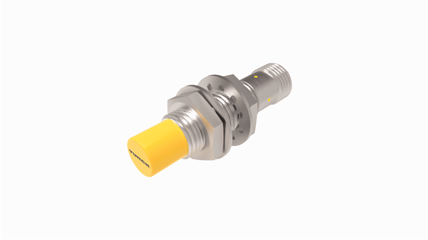 Rs-Online Sensore di prossimità Cilindro filettato Turck M12 rilevamento 8 mm 10 → 30 V c.c