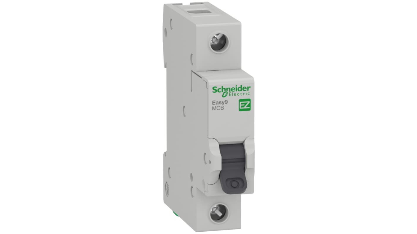 Schneider Electric Easy 9 EZ9 MCB, 1P, 32A Curve C, 230V AC, 6 kA Breaking Capacity