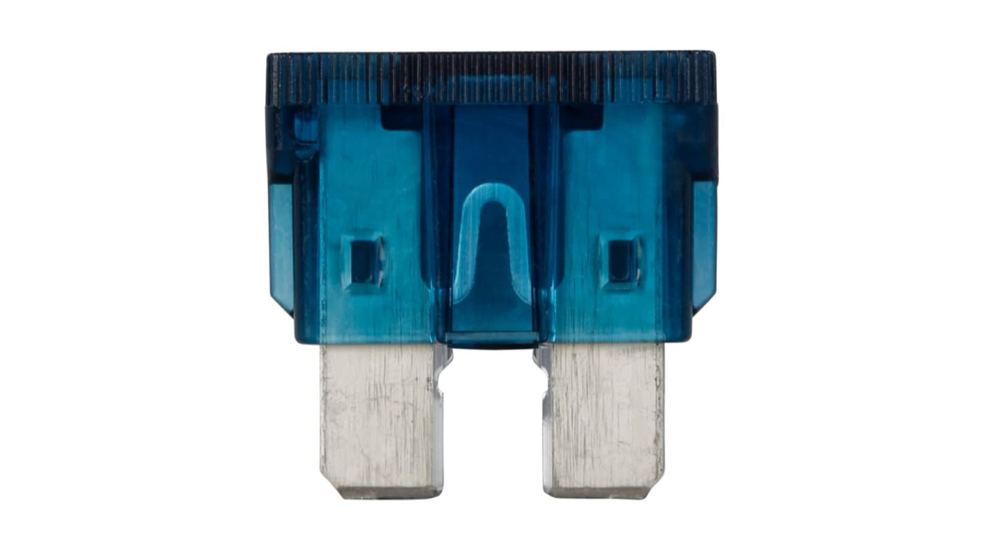 Eaton 插片式汽车保险丝, 15A, 32V 直流, F熔断, 蓝色, 黄铜主体