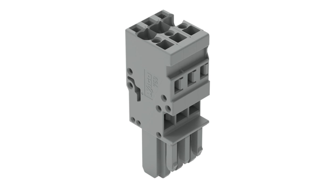 WAGO 769 Buchsenleiste, 3-polig für X-COM System Serie 769 32A