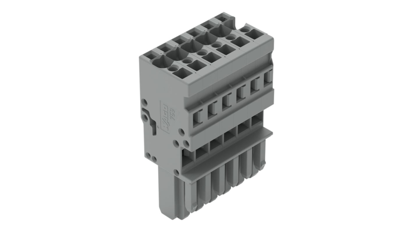 WAGO 769 Series Female Plug, 6 Pole for Use with X-COM System 769 Series, 32A