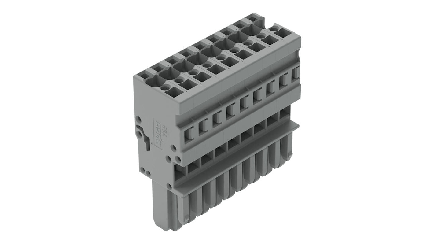 WAGO 769 Series Female Plug, 9 Pole for Use with X-COM System 769 Series, 32A