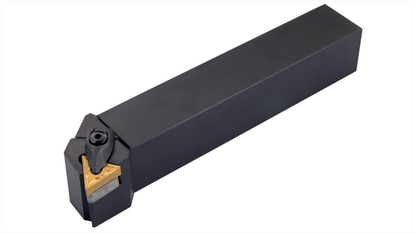 Pramet DTGNR Series Lathe Tool Holder for Use with TN/TNM Inserts, 20mm Height, 90° Approach, 125mm Length