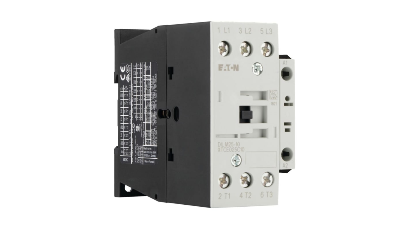 Stycznik 24 V AC Eaton styki: 3 11 kW 25 A 3NO Śruba 277136 DILM25-10(24V50/60HZ)