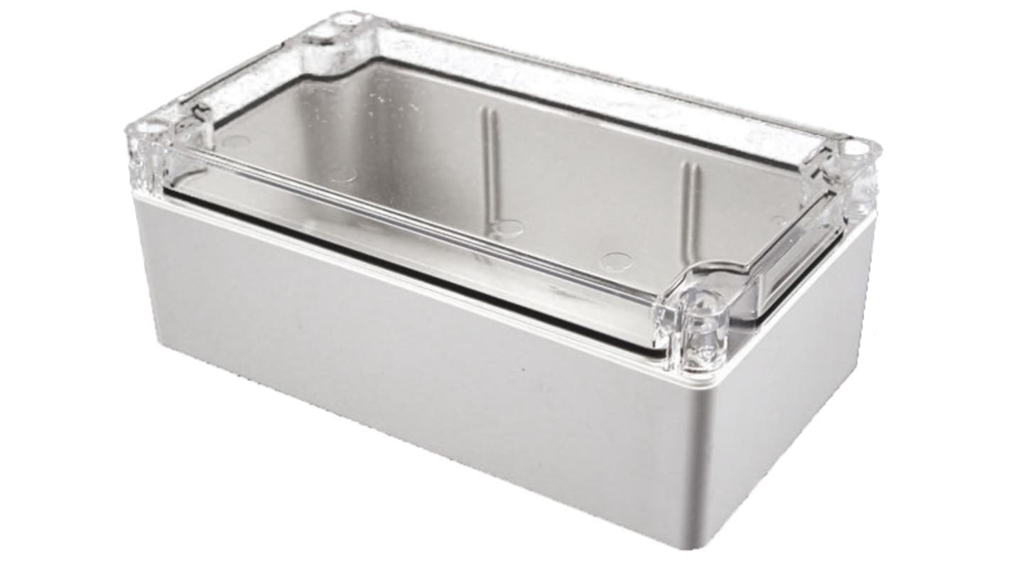 Caja Hammond de Policarbonato Gris, 180.3 x 119.4 x 61mm, IP68