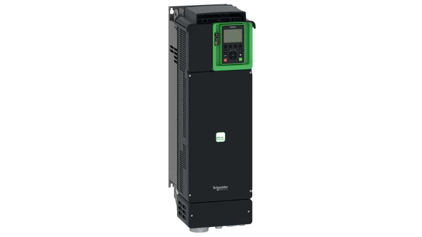 Schneider Electric Inverter Drive, 37 kW, 3 Phase, 380 → 480 V ac, 61.5 A, 74.5 A, ATV 630 Series