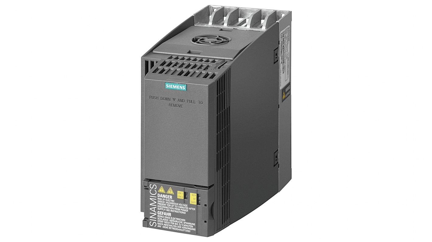 Rs-Online Inverter Siemens 7 5 kW 380 → 480 V CA 3 fasi 0 → 550 Hz