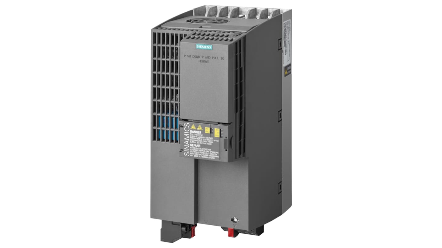 Siemens Inverter Drive, 15 kW, 3 Phase, 400 V ac, 31 A, SINAMICS G120C Series