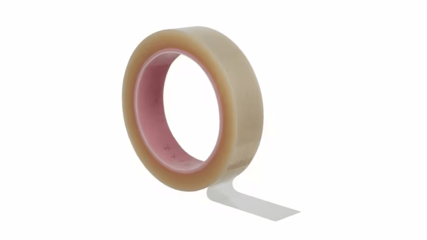 3M Tape 40 Clear PET Electrical Tape, 50mm x 66m