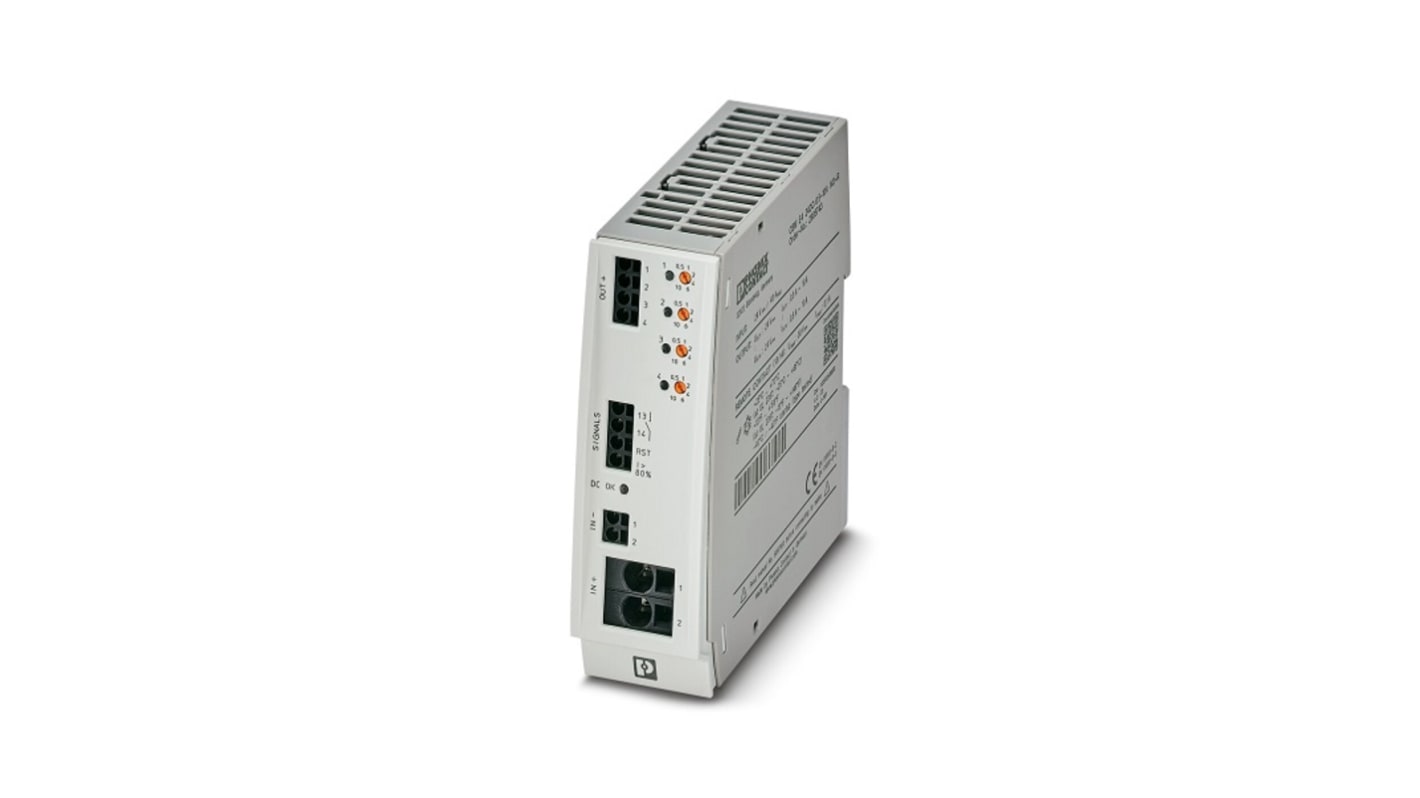 Phoenix Contact Electronic Circuit breaker 10A 24V CBM, 4 channels , DIN Rail Mount Type E