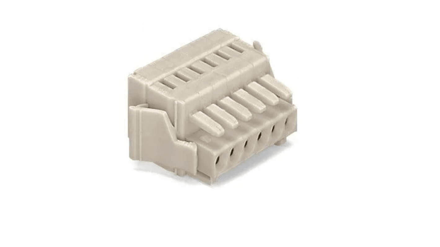 WAGO, 3.5mm Pitch, 734, 12 Way, , Pluggable Terminal Block, Plug, Through Hole, Screw Termination, 734-112/037-000